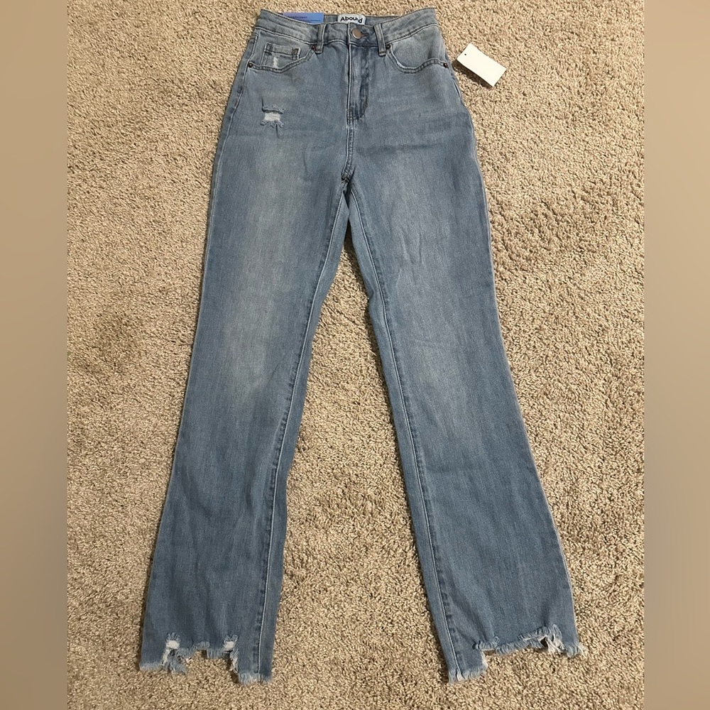 Abound Lt destroy vintage wash jeans